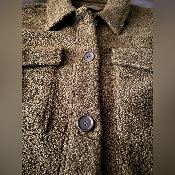 BANANA REPUBLIC Ladies Sherpa Trucker Jacket sz XL - Picture 5 of 10